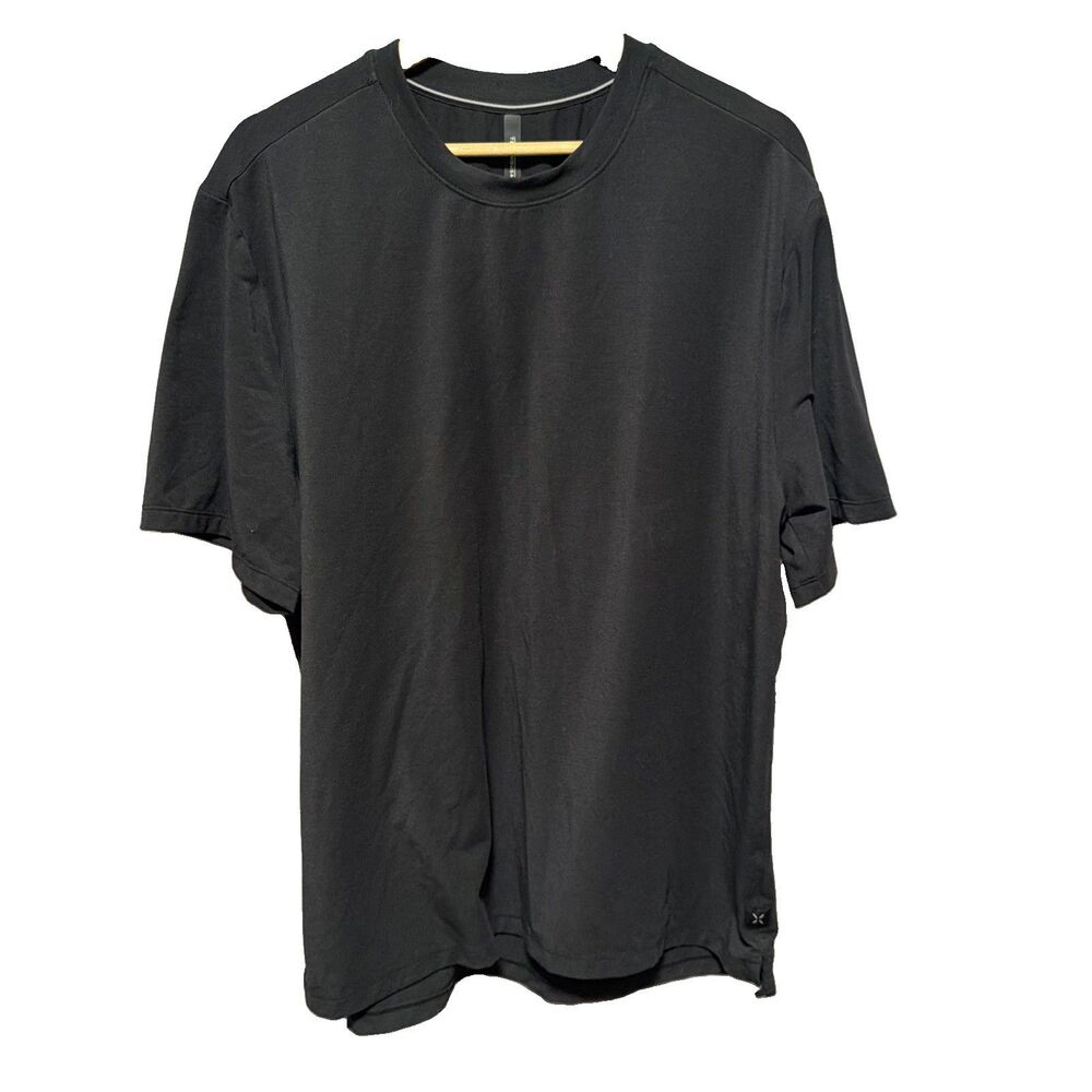 Ten Thousand Interval Short Sleeve Men's Extra Large Black Shirt TTKT036 Basic